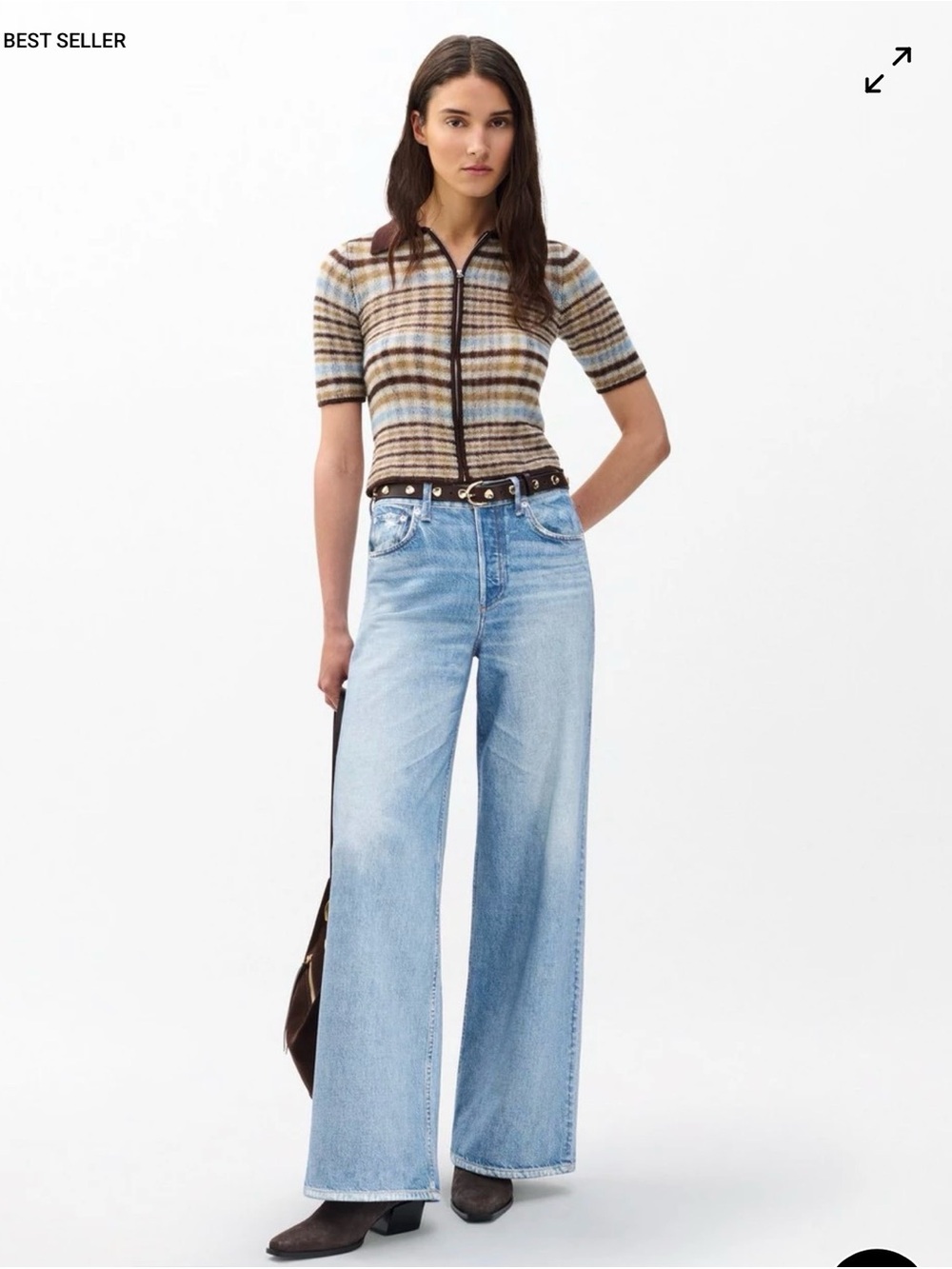 rag & bone Miramar Sofie Wide-Leg Jeans